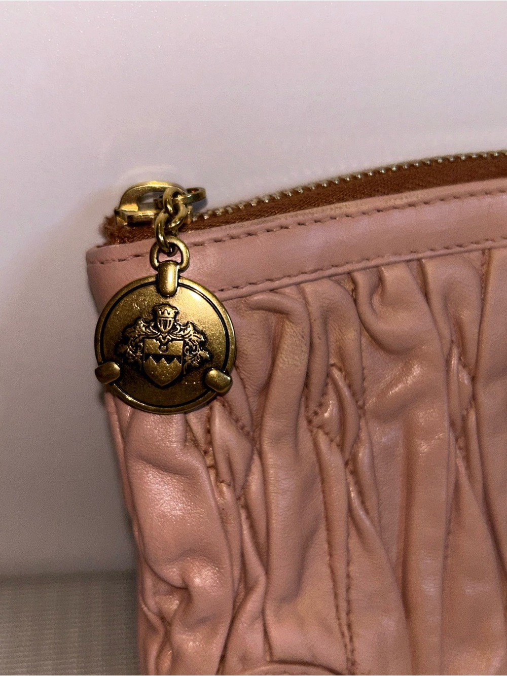 Bally blush pink wristlet - Picture 2 of 8
